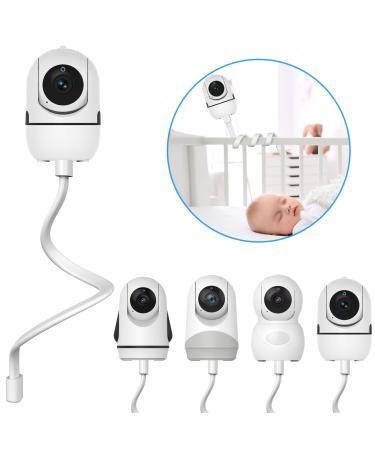 HelloBaby Baby Monitor Holder Baby Monitor Mount Stand for Crib Nursery Holder and No Drilling Baby Monitor Shelf Stand Compatible with Most Baby Monitors