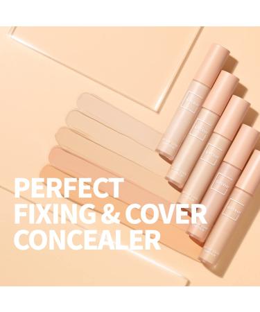 GIVERNY Milchak Cover Concealer - Lightweight Blemish & Acne Concealer for Freckles, Spots, Under Eye Circles - 0.3oz (23 Medium Beige) - Buy Online on GoSupps.com
