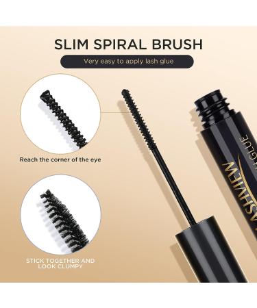 LASHVIEW Super Strong Hold Cluster Lash Glue | 72 Hours Long Lasting & Waterproof | Fast Drying & Non-Irritating - Buy Online on GoSupps.com