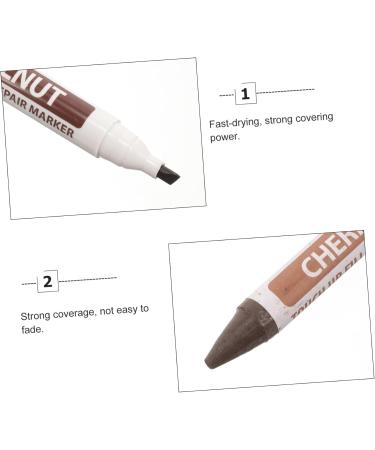 GLEAVI Furniture Repair Pen Set - Wood Floor Repair Kit & Scratch Remover - Portable Painting Pens for Easy Home Fixes - Buy Online on GoSupps.com