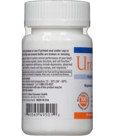 Uro-Mag Magnesium Oxide Dietary Mineral Supplement - 100 Count - Buy Online on GoSupps.com