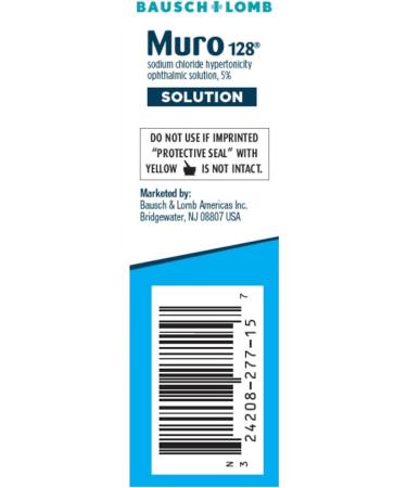 Buy MUR0 128 Sodium Chloride Hypertonicity Solution 5% - 15ML (2 Box) | Fast International Shipping - Buy Online on GoSupps.com
