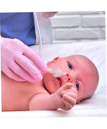 Healvian Baby Nasal Aspirator Suction Plates - 2pcs Infant Booger Removers for Nasal Cleaning - Baby Vacuum Pp Clearer Bulb Syringe - Buy Online on GoSupps.com