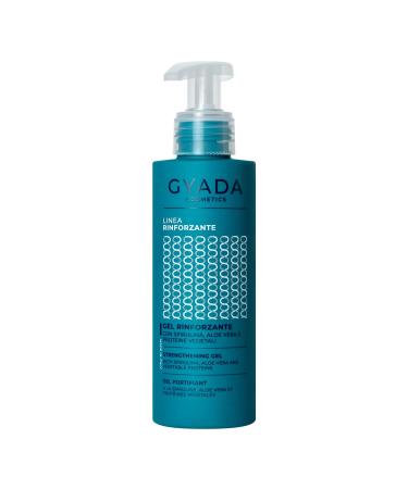 GYADA Strengthening and Repairing Hair Gel with Spirulina - Defines Curly Hair & Straight Hair - Prevents Breakage and Dehydration - Vegan & Green Formula - Cruelty Free - 5.07 Fl Oz