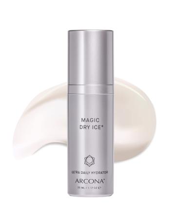 ARCONA Magic Dry Ice - Ultra Hydrating Face Moisturizer - Squalane  Lipids  Aloe & Olive Fruit - For Dry Skin  Sensitive Skin & Redness Relief  1.17 oz. Vegan  Cruelty Free  Made In The USA