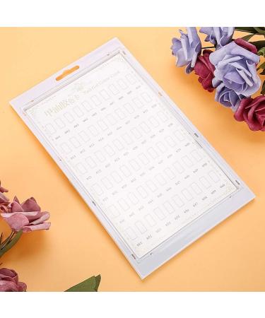 Nail Polish Color Card Dekaim Nail Art Display Stand Nail Polish Gel Color Display Card Nail Practice Manicure Tool(White) - Buy Online on GoSupps.com