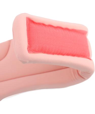 Adjustable Cervical Collar Soft Neck Brace with Breathable Fabric Ergonomic Design Lightweight Portable for Traveling Men Women Relieves Neck Discomfort (Pink) - Buy Online on GoSupps.com