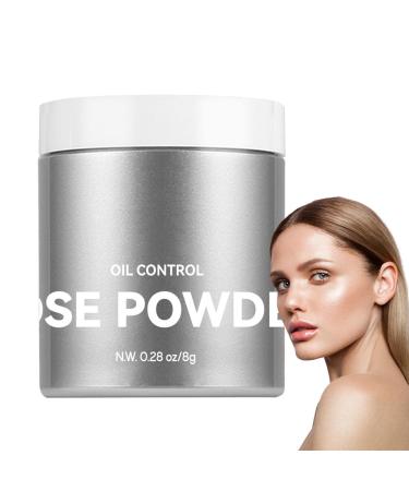 Loose Powder Soft Loose Face Powder Long Lasting Oil Control Lightweight Loose Face Powder Creates Soft Effect 02#