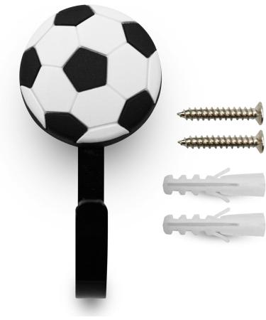Doja Barcelona | Children's Furniture Buttons & Wall Hooks | 8 Ball Design | Rubber & Zinc Aluminum - Football Theme - Buy Online on GoSupps.com