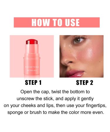 Cooling Water Jelly Tint | Vegan Lip & Cheek Stain | Buildable Blush Stick | Cruelty-Free Makeup - Buy Online on GoSupps.com