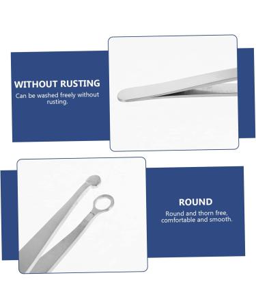 minkissy Tweezers Nose Hair Trimmer ingrown Hair Clippers Facial Hair brow Leg Hair Trimmer Nose Hair Tweezers Scissor Tweezers Nasal Hair Tweezer Hair Puller Stainless Steel Man Clippers - Buy Online on GoSupps.com