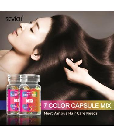 Hair Vitamin Mix Capsules with Morocco & Jojoba Oil - Revitalize & Strengthen | International Shipping Available - Buy Online on GoSupps.com