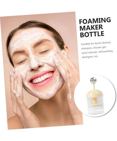 Beatifufu Facial Trip Foaming Maker Cleansing Gel Bubbler Foaming Bubbler Face Wash Foamer Plastic Foaming Maker Facial Cleaning Bubbler Simple Foaming Bottle Bubble Maker - Buy Online on GoSupps.com
