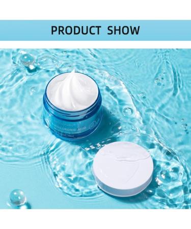 Hyaluronic Acid Hydrating Face Cream Moisturiser Face Moisturizer for Women Essence Face Cream Moisturiser Face Women Reduce Redness & Dryness For Body & Hands Non-Greasy - Buy Online on GoSupps.com