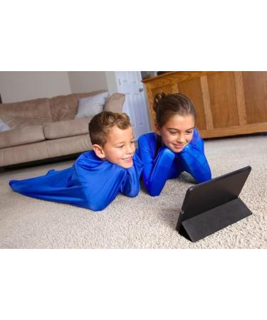 Body Sock Sensory Sox Deep Pressure Stimulation Suitable age 3-18 sensory durable seams asd child stretchy for Children and Adults with Sensory Proceessing Disorders or Autism ( Color : Blue Size : L/Large-71*142cm Blue - Buy Online on GoSupps.com