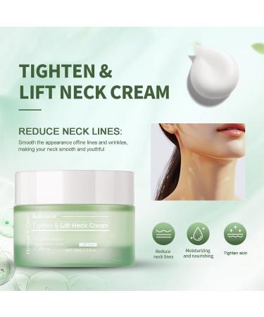 Neck Firming Cream - Tighten & Lift Sagging Skin | Hydrating Anti-Aging Solution - Buy Online on GoSupps.com