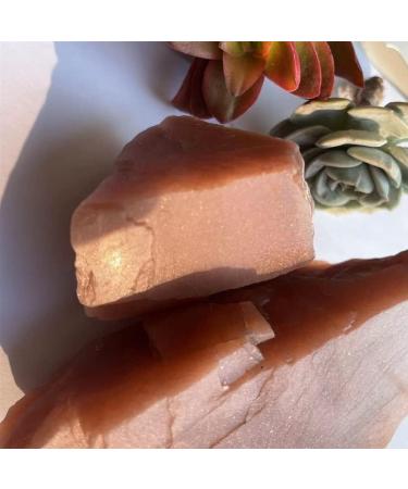 Crystals Stone Mineral Specimen Orange Sunstone raw Stone - Buy Online on GoSupps.com