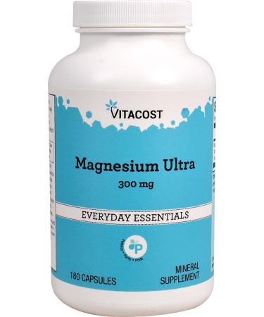 Vitacost Magnesium Ultra - 300 mg - 180 Capsules
