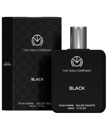 The Ma.n Com.pany Black Edt Perfume For Men - 50Ml Premium Long Lasting Fragrance Spray Gift For Him - Fresh