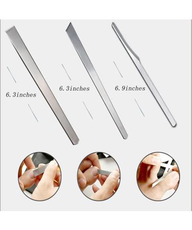 3PCS Stainless Steel Ingrown Toenail Pedicure Knife Set - Professional Foot Repair Tool Kit - Buy Online on GoSupps.com