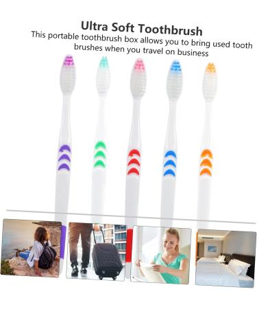 Buy Gatuida Disposable Toothbrushes - 60 Pack Soft Bristles for Sensitive Teeth | Travel-Friendly Oral Care - Buy Online on GoSupps.com