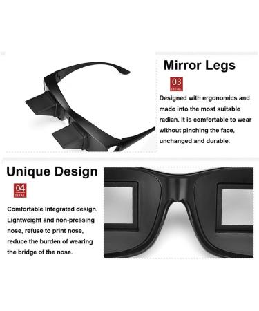 Vinmax Bed Prism Spectacles - 90 Degree Lazy Readers Glasses for Comfortable Laying Down Reading & Watching TV - International Shipping Available - Buy Online on GoSupps.com