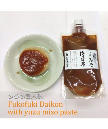 Yuzu Miso 300g Pouch Stand pack (Japanese Citrus Yuzu-Flavoured Fermented Soybean Paste) from Toyama Pref. JAPAN - Buy Online on GoSupps.com