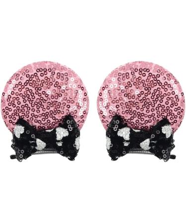 New 2025 Cute Glitter Mouse Ears Bow Hair Clips Festival Hairpins Party Gift Barrettes New For Fashion Hair Accessories Jewelry Fashion Accessories Creative Gift - Buy Online on GoSupps.com