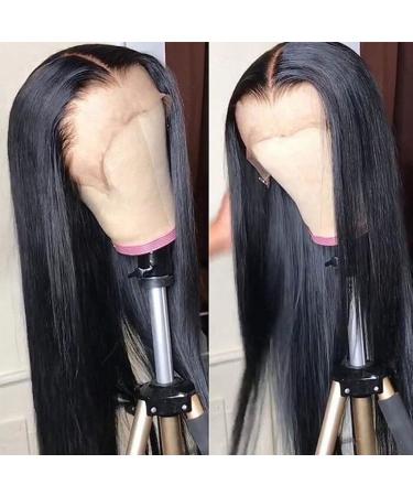 UNICE 26 Inch 10A Brazilian Virgin Human Hair HD Lace Front Wig for Black Women - Bleached Knots, Pre Plucked, 150% Density - Buy Online on GoSupps.com