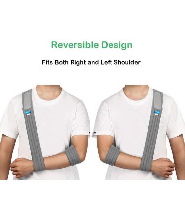 Fretty Arm Sling - Adjustable Medical Support Strap for Broken Bones & Rotator Cuff - Lightweight Comfort for Left/Right Arm - Ideal for Men & Women - Buy Online on GoSupps.com