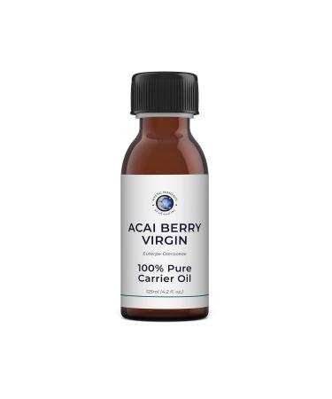 Mystic Moments |Acai Berry Virgin carrier oil 250 ml - pure and natural oil Perfect for hair face nails aromatherapy massage and oil dilution vegan GVO - free