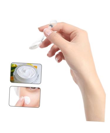 5pcs Eye Cream Massage Tool The Wand Company Beauty Scoop for Facial Eye Cream Applicator Roller Under Eye Bags Metal Scraper Zinc Alloy Eye Cream Applicator Roller Stick Printable 8.5x1.5x1.2cm Transparent - Buy Online on GoSupps.com