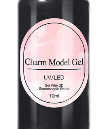  TYUKXJH Clear Sculpting Nail Gel - 10ml Non-Stick Clear Glue for Jewelry | Non-Stick 3D Nail Gel For Extensions Painting Colors Beginners Salons and Shops - Buy Online on GoSupps.com