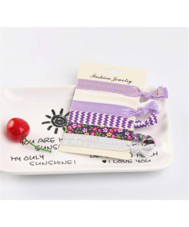 Elastic Hair Ties - 36 No Crease Ponytail Holders for Girls & Women | International Shipping Available - Buy Online on GoSupps.com