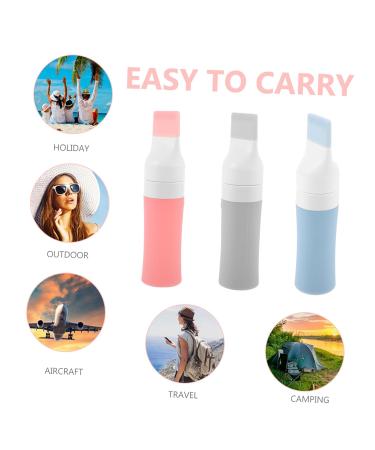 FRCOLOR 3 Pcs Silicone Hair Dye Comb & Oil Bottle Set - Perfect for Hair Coloring & Root Application - Anti-fall PP Materials - International Shipping Available - Buy Online on GoSupps.com