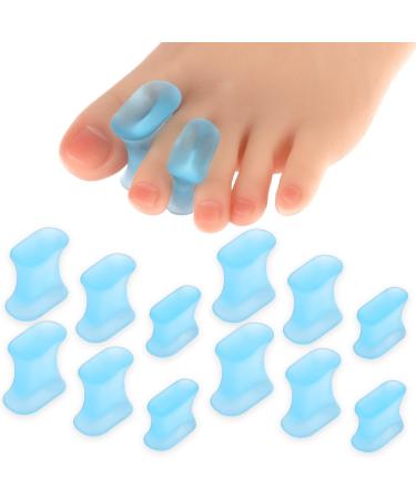 Molain gel-toe spreader 12 pieces of bale toe cushions for women men soft bale toe corrector made of silicone toe spacers to drive overlapping overlapping toes bale toe horn skin valgus toe - Buy Online on GoSupps.com