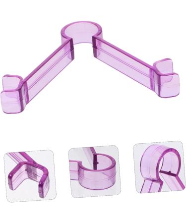 BELLIFFY Lip Muscle Trainer Lips Lips Trainer Mouth Trainer Face Exerciser Mouth Muscle Tightener Lip Exerciser Mouth Tightener Lips Muscle Exerciser Lips Shaper 9.30X7.70X1.50CM Purple - Buy Online on GoSupps.com