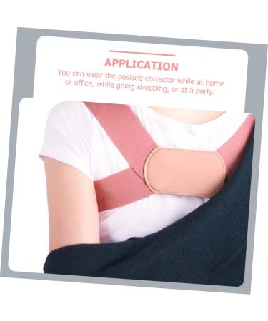 Buy Back Correction Belt for Kids - Adjustable Posture Trainer & Support Brace - Anti-Humpback - Pink - Buy Online on GoSupps.com