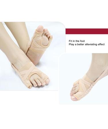 Bunion Relief Corrector - Adjustable Big Toe Straightener for Size L (38-42) | Skin-Friendly & Comfortable Everyday Use - Buy Online on GoSupps.com