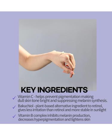  VVBETTER Bakuchiol Eye Cream with Squalane for Moisturizer Peptides for Firm and Elastic Skin Cruelty Free for All Skin Types 1.01 oz - Buy Online on GoSupps.com