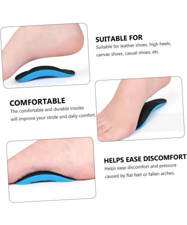 FOMIYES Arch Support Insoles - 4 Pairs Reusable Foot Inserts for High Arches & Fallen Arches - EVA Palm Sole Pads for Sports & Comfort - Buy Online on GoSupps.com