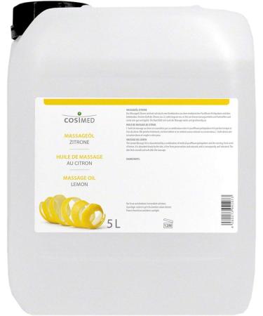 Cosimed Lemon Massage Oil 5 Liters - Premium Quality for Relaxation & Wellness - International Shipping Available - Buy Online on GoSupps.com
