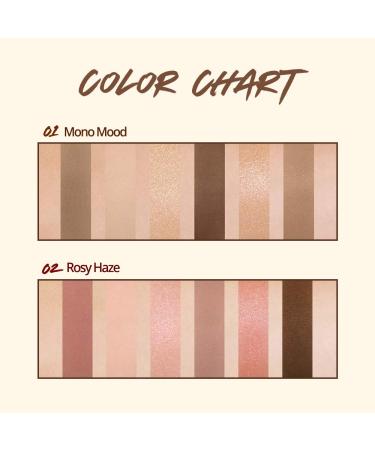 Clio Pro Eye Palette Mini 01 Mono Mood - 1 Mini Palette for Stunning Eyes - Buy Online on GoSupps.com