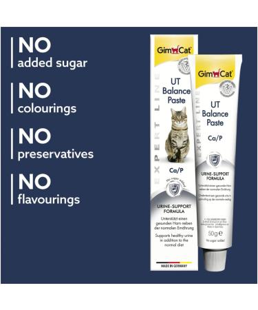 GimCat EXPERT LINE UT Balance Paste - Promotes Healthy Urine - 50g Tube - Buy Online on GoSupps.com