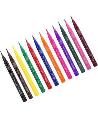 Beavorty 36 pcs brown eyeliner pencil blue suit liquid liner pen liquid eyeliner girl liquid pen 1 count (Pack of 1) As Shownx3pcs - Buy Online on GoSupps.com