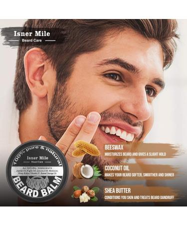 Beard Growth Kit with Derma Roller, Natural Beard Growth Oil, Handmade Comb, and Storage Bag - Gifts for Him - Buy Online on GoSupps.com