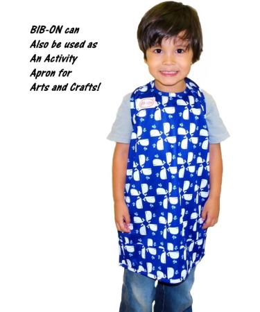 BIB-ON Full-Coverage Bib and Apron for Infants & Toddlers (0-4 years) - Sweet Girl Cupcakes - Buy Online on GoSupps.com