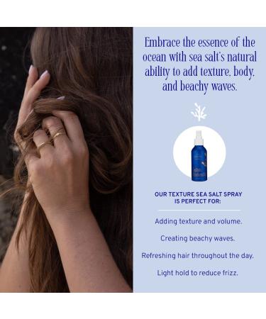 Captain Blankenship Sea Salt Hair Spray 2 oz - Beachy Waves, Texturizing & Volumizing - Plant-Based, Cruelty-Free, Vegan - Buy Online on GoSupps.com