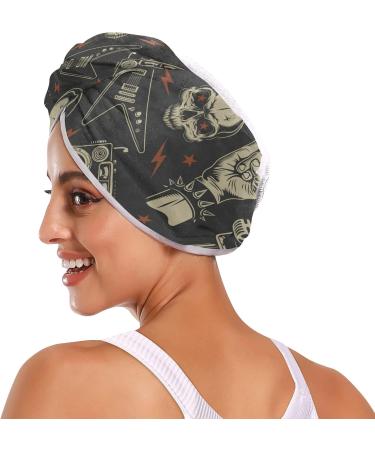 Buy Punk Turban Microfiber Hair Drying Cap - Quick Dry 2 Pack for Women | International Shipping Available - Buy Online on GoSupps.com