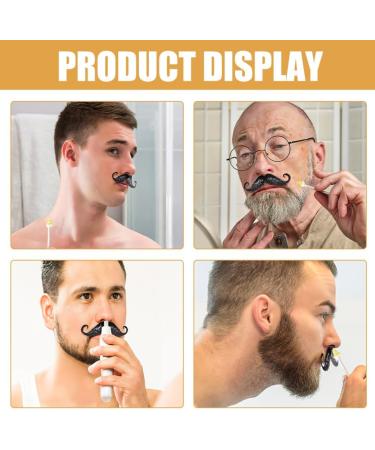 minkissy Lot de 100 pi ces de cire de nez pour pilation du nez Cire Moustache de la barbe Faux cire de la moustache Autocollants pour hommes Style a - Buy Online on GoSupps.com